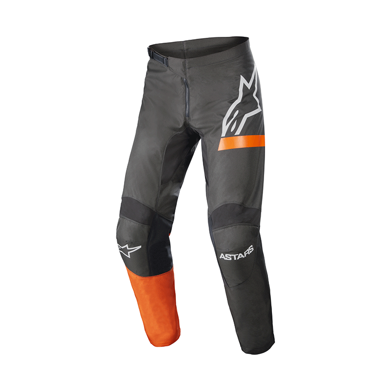 Alpinestars Fluid Chaser Pants: Anthracite Coral Fluo