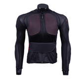 DSG Bionic Plus Armour shown from the front with protective chest and shoulder panels