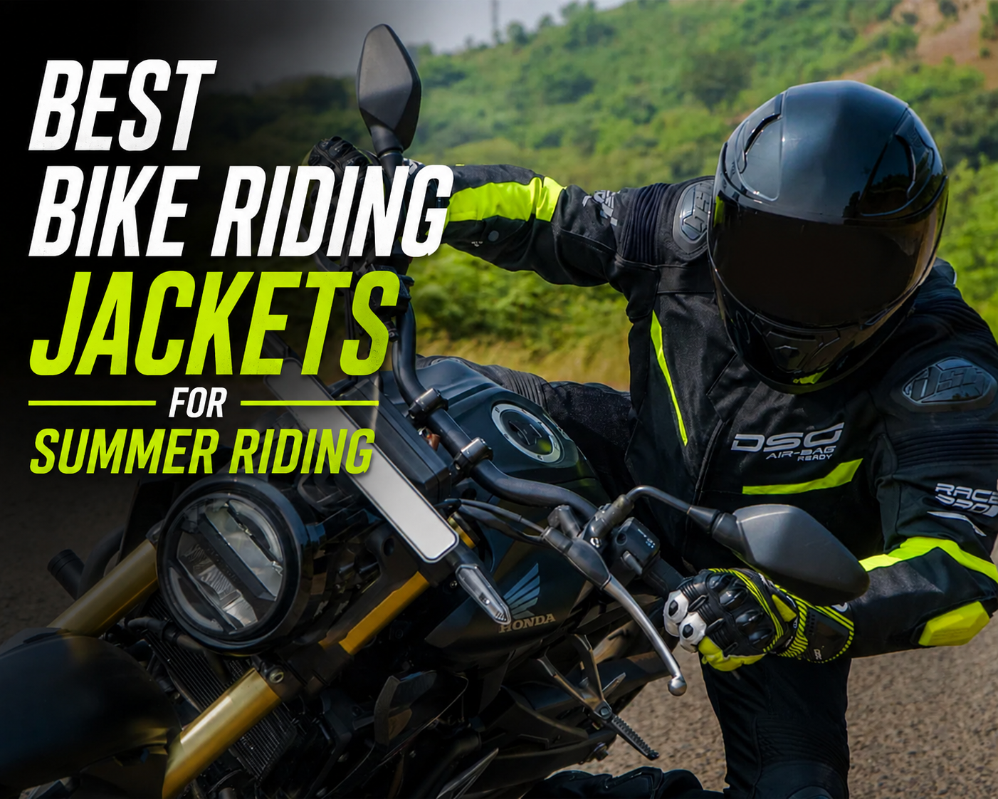 Best Bike Riding Jackets for Summer Riding