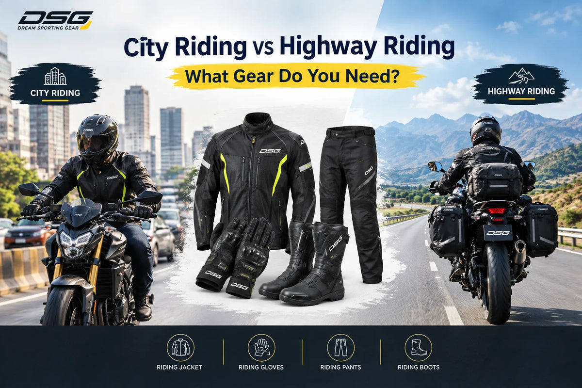 City Riding vs Highway Riding: What Gear Do You Need?
