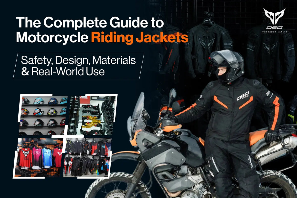The Complete Guide to Motorcycle Riding Jackets: Safety, Design, Materials & Real-World Use