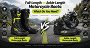 Full-Length vs Ankle-Length Motorcycle Boots: Which Do You Need?