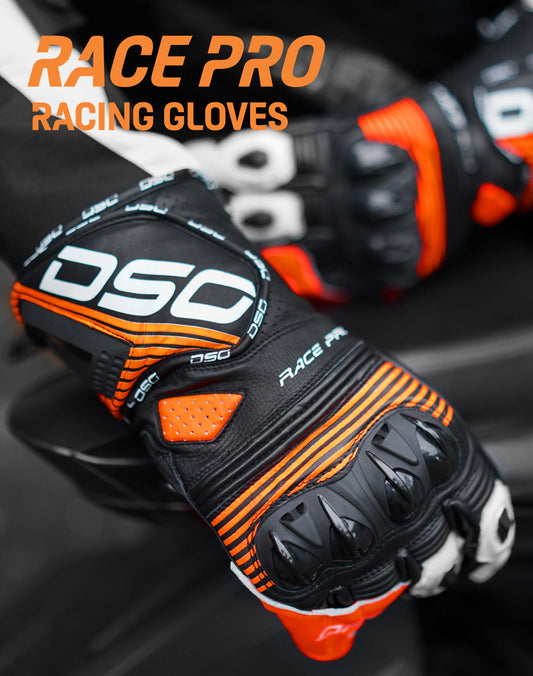 DSG Race Pro V1 Riding Gloves