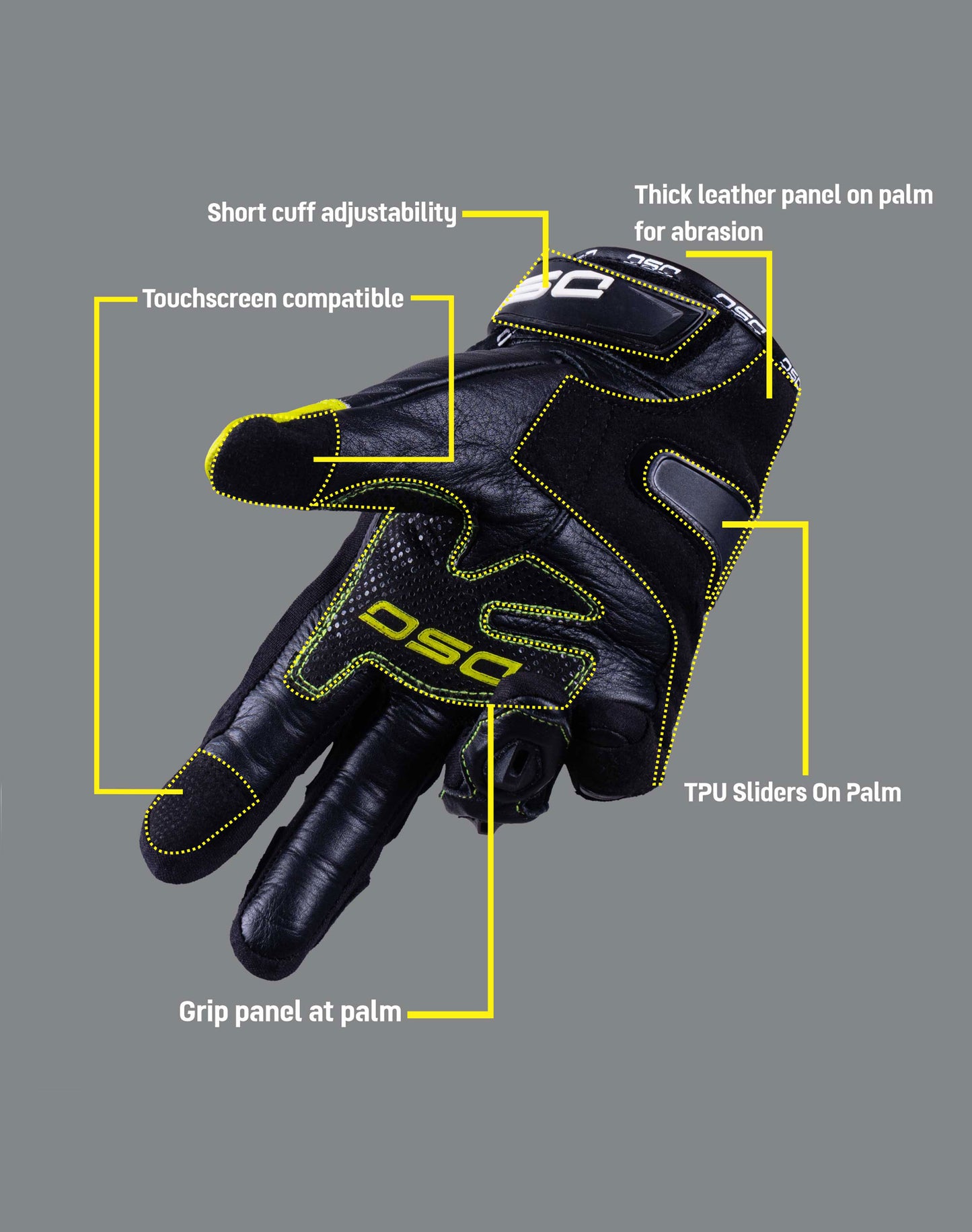 DSG Carbon X V1 Riding Gloves
