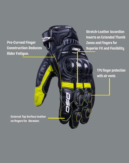 DSG Carbon X V1 Riding Gloves