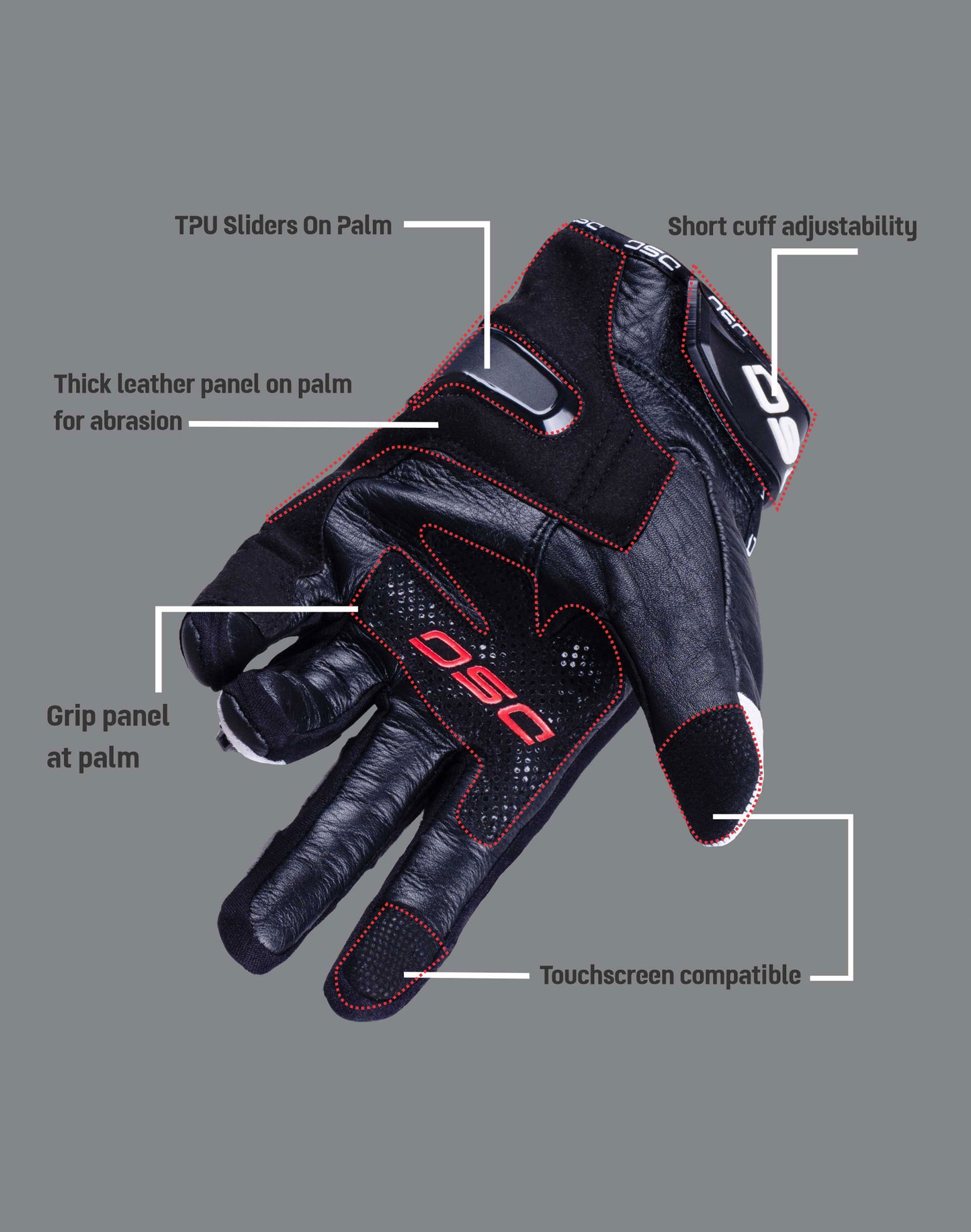 DSG Carbon X V1 Riding Gloves