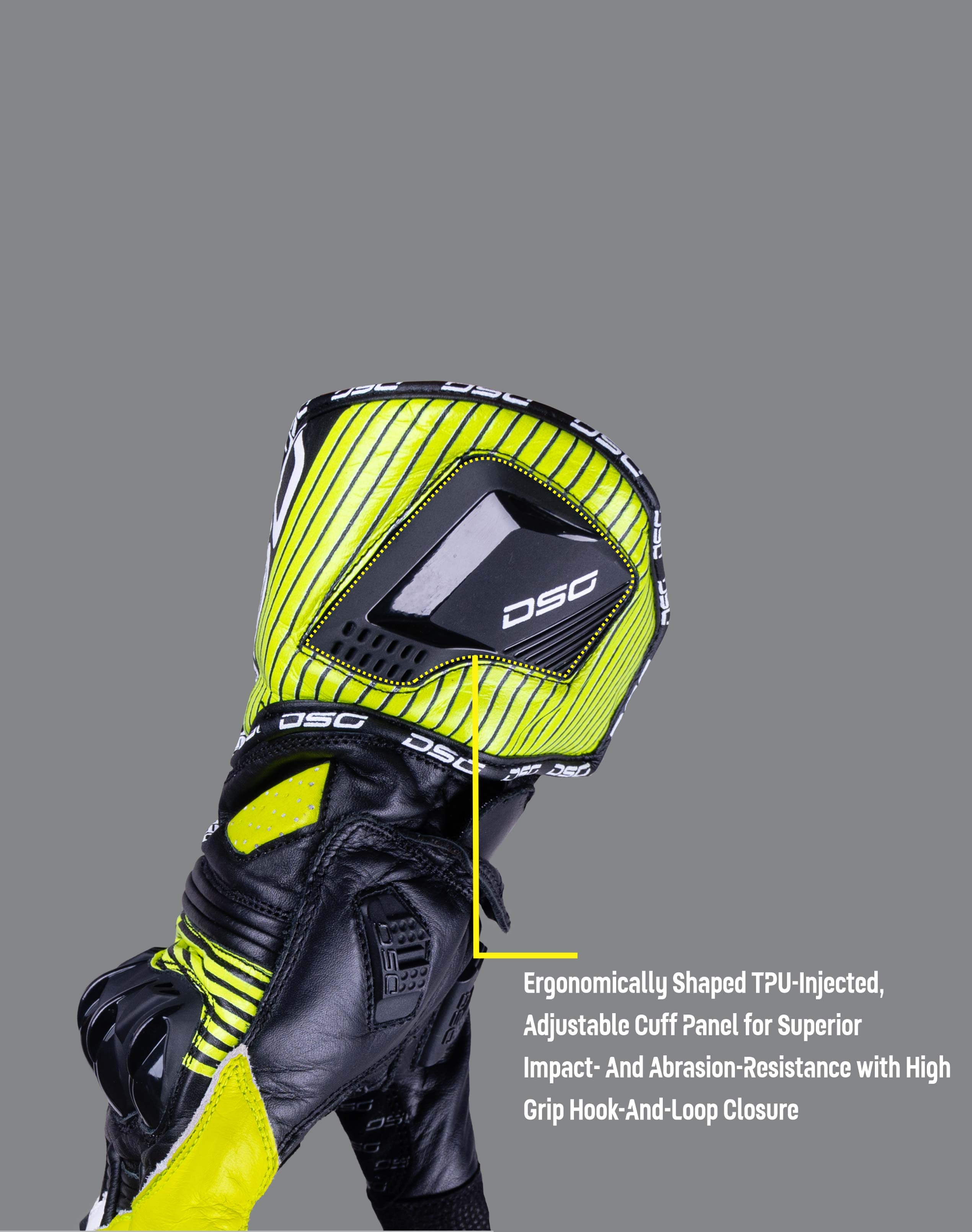 DSG Race Pro V1 Riding Gloves