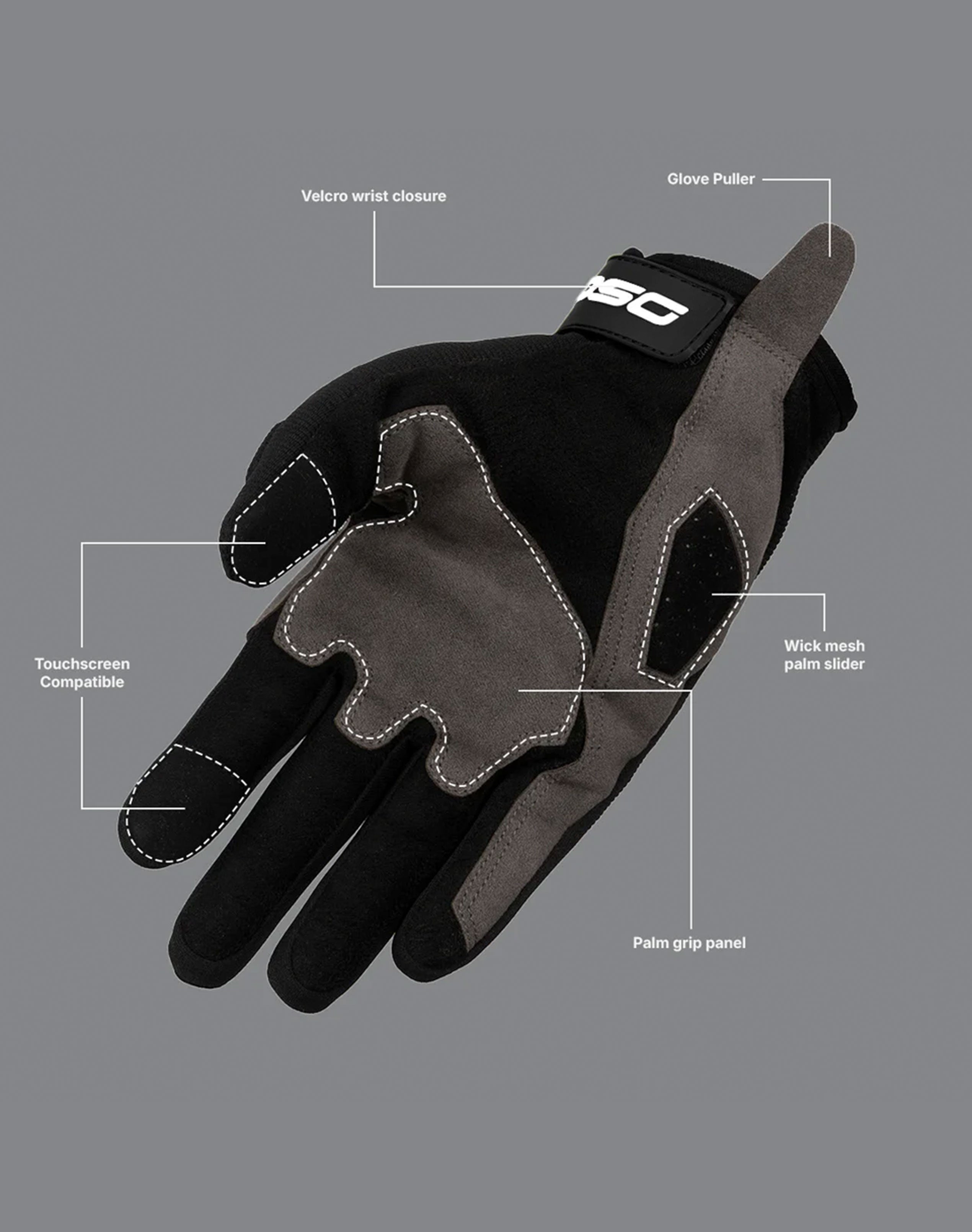 DSG Alpha Air Gloves