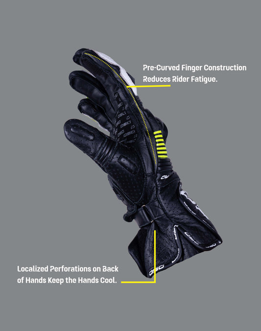 DSG Race Pro V1 Riding Gloves