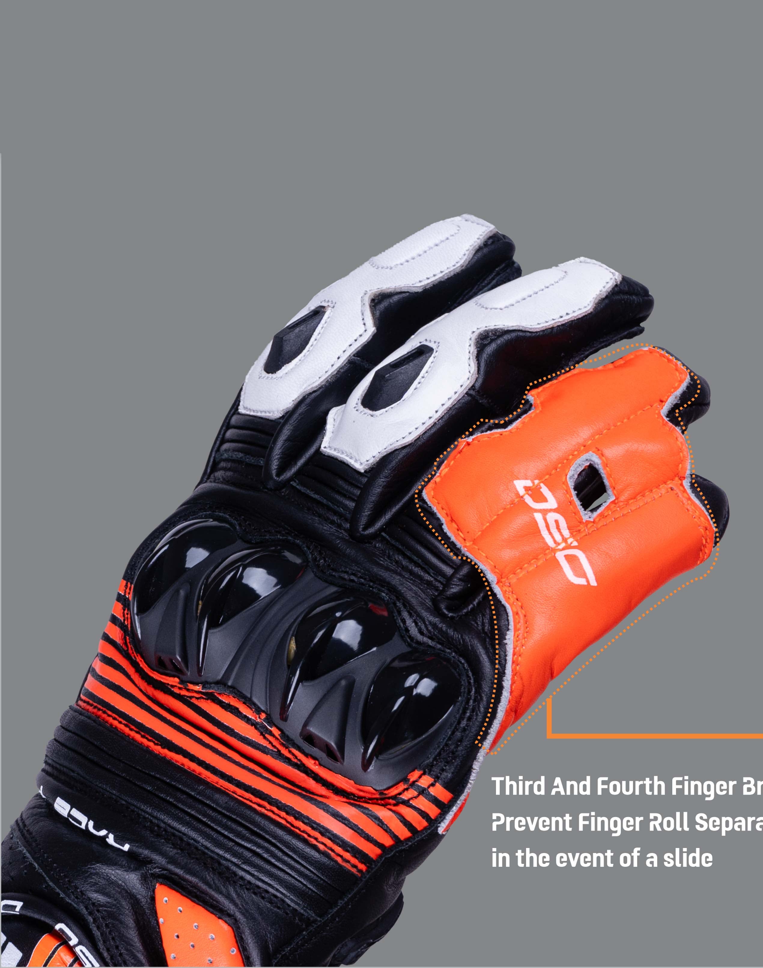 DSG Race Pro V1 Riding Gloves