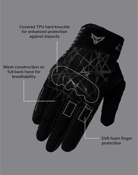 DSG Phoenix Air Riding Gloves