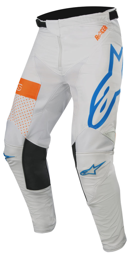 Alpinestars Racer Tech Atomic Pants: CL GREY BLU ORNG FL