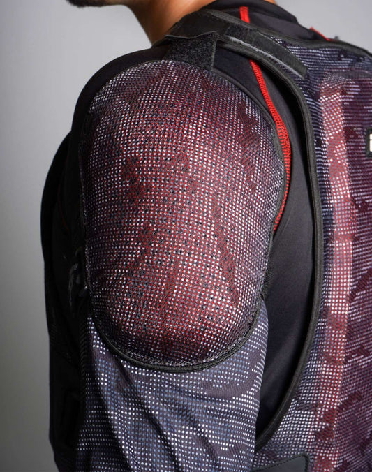 DSG Bionic ADV Protector Riding Jacket Camo Grey