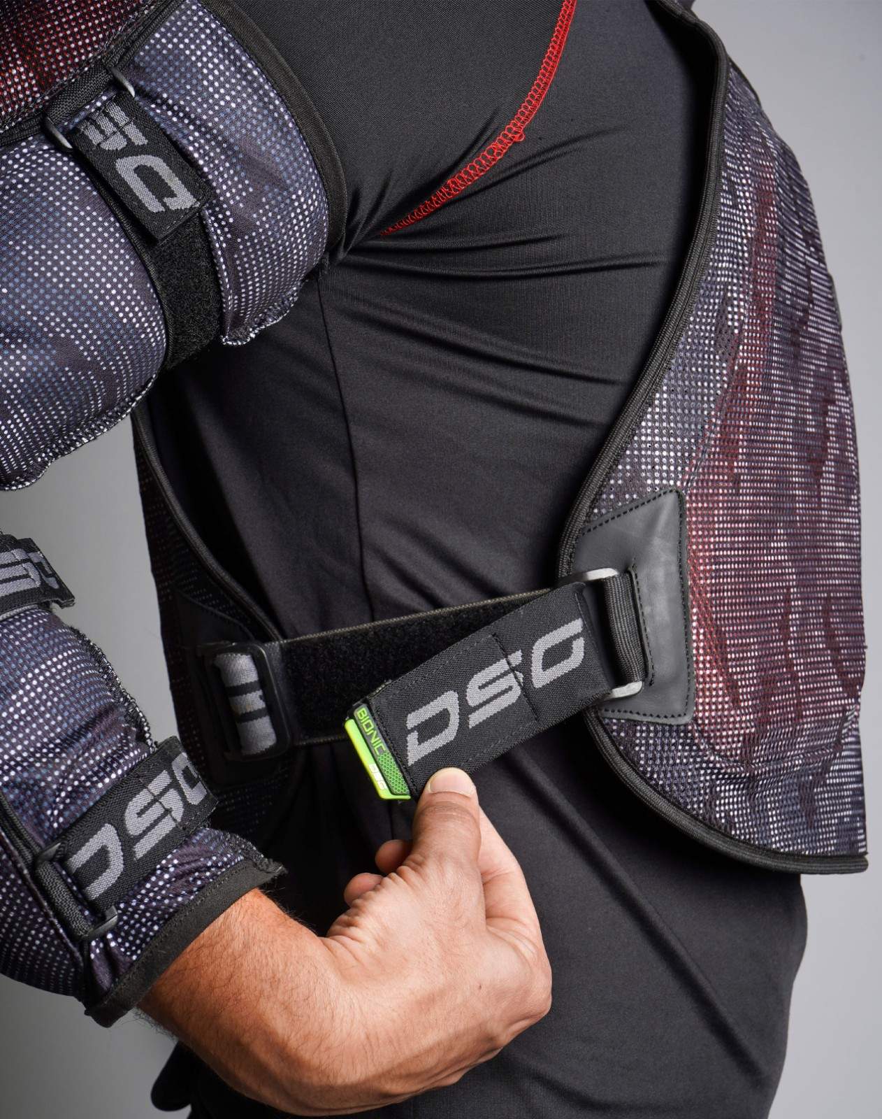 DSG Bionic ADV Protector Riding Jacket Camo Grey