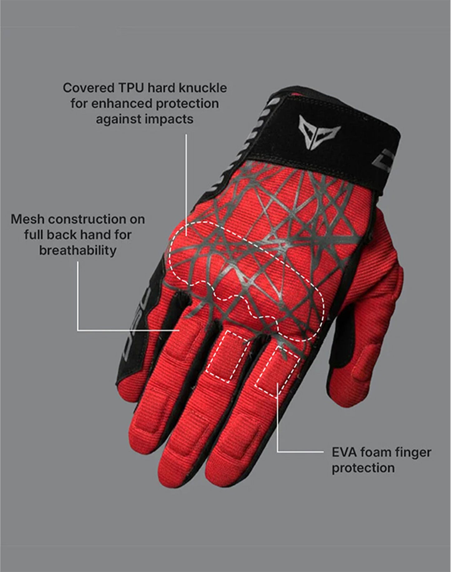 DSG Phoenix Air Riding Gloves