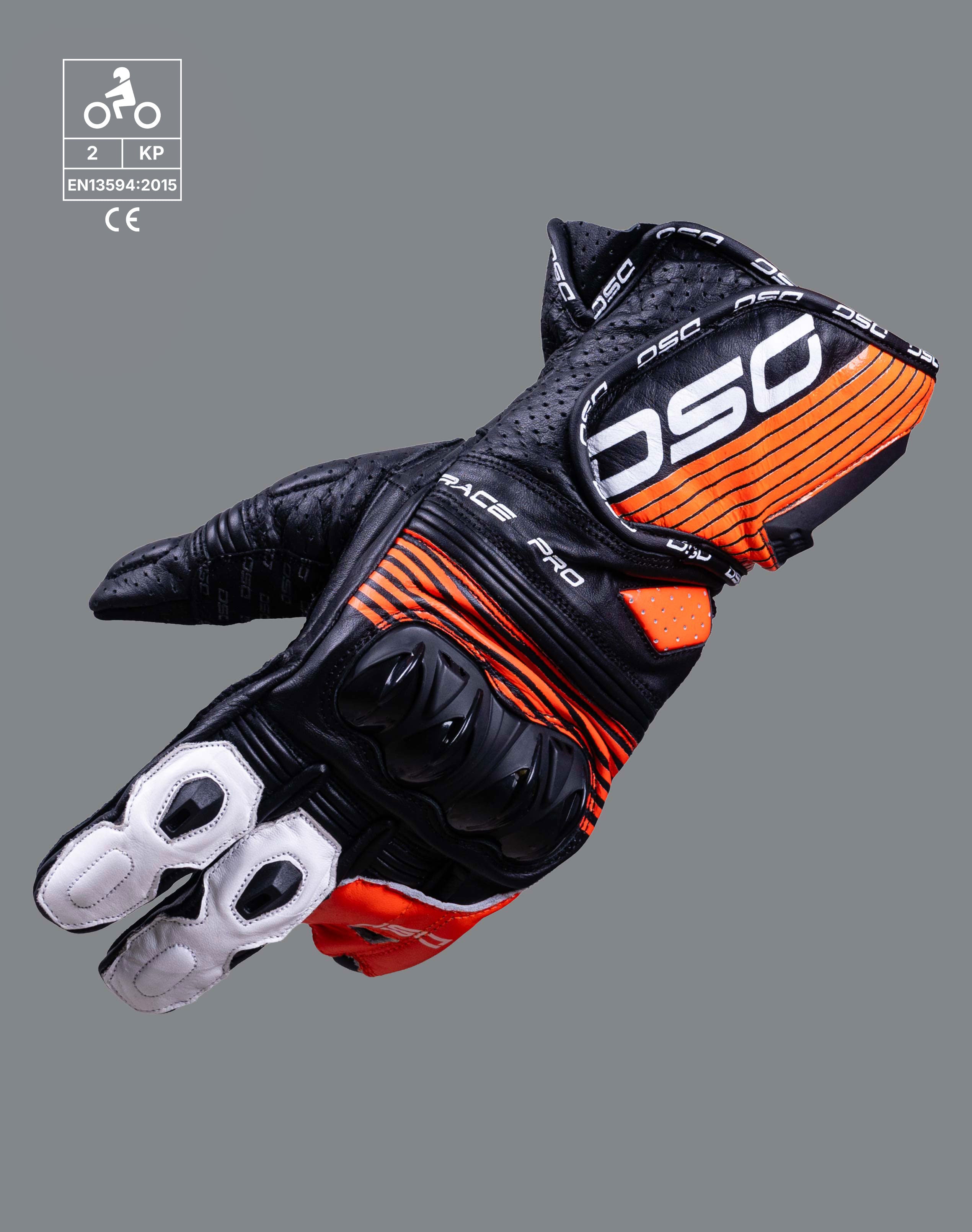 DSG Race Pro V1 Riding Gloves