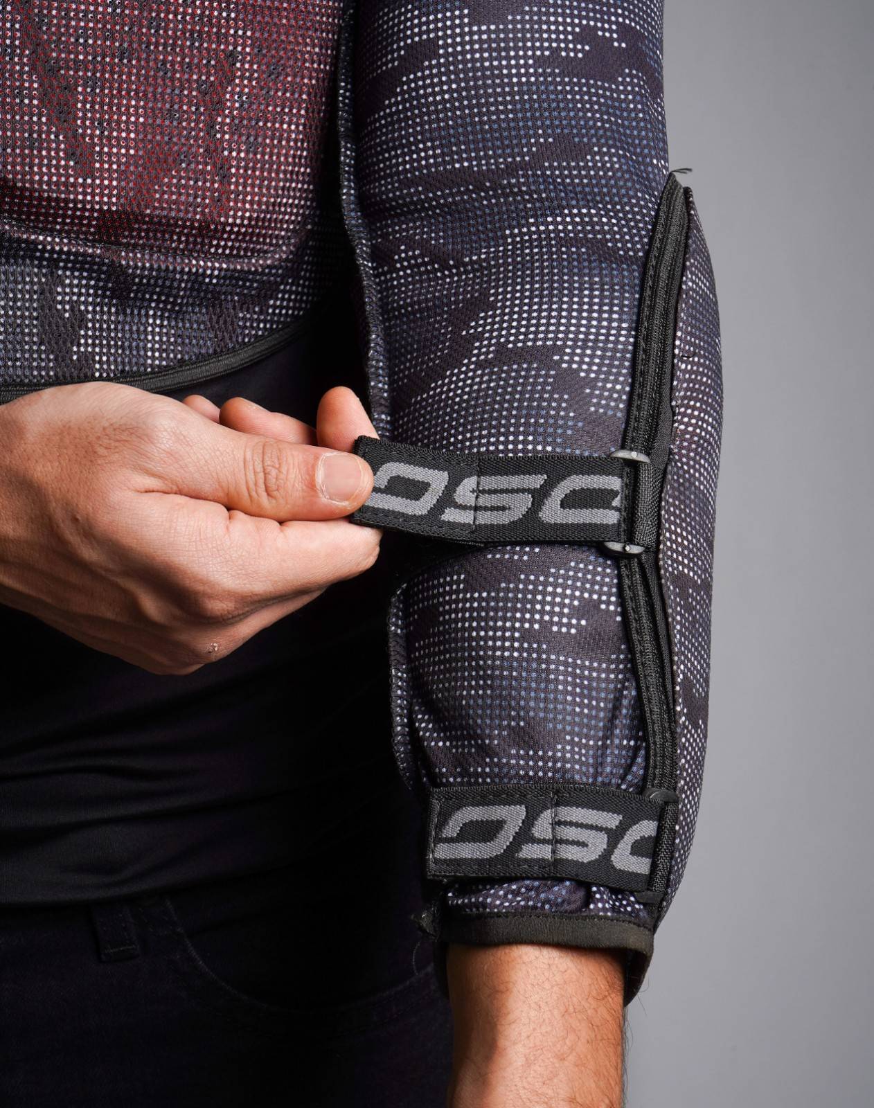 DSG Bionic ADV Protector Riding Jacket Camo Grey