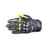 DSG Carbon X V1 Riding Glove Black Yellow Fluo