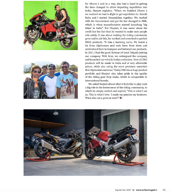 DSG Magazine Feature