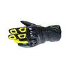 DSG Hydro V2 Riding Glove Black Yellow Fluo