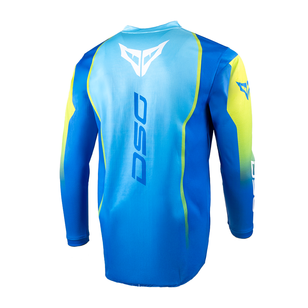 DSG FACTORY RACING JERSEY: AQUA BLUE
