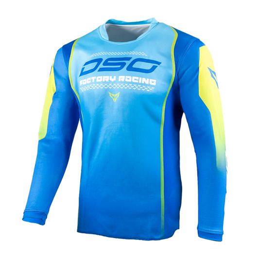 DSG FACTORY RACING JERSEY: AQUA BLUE planetdsg.com