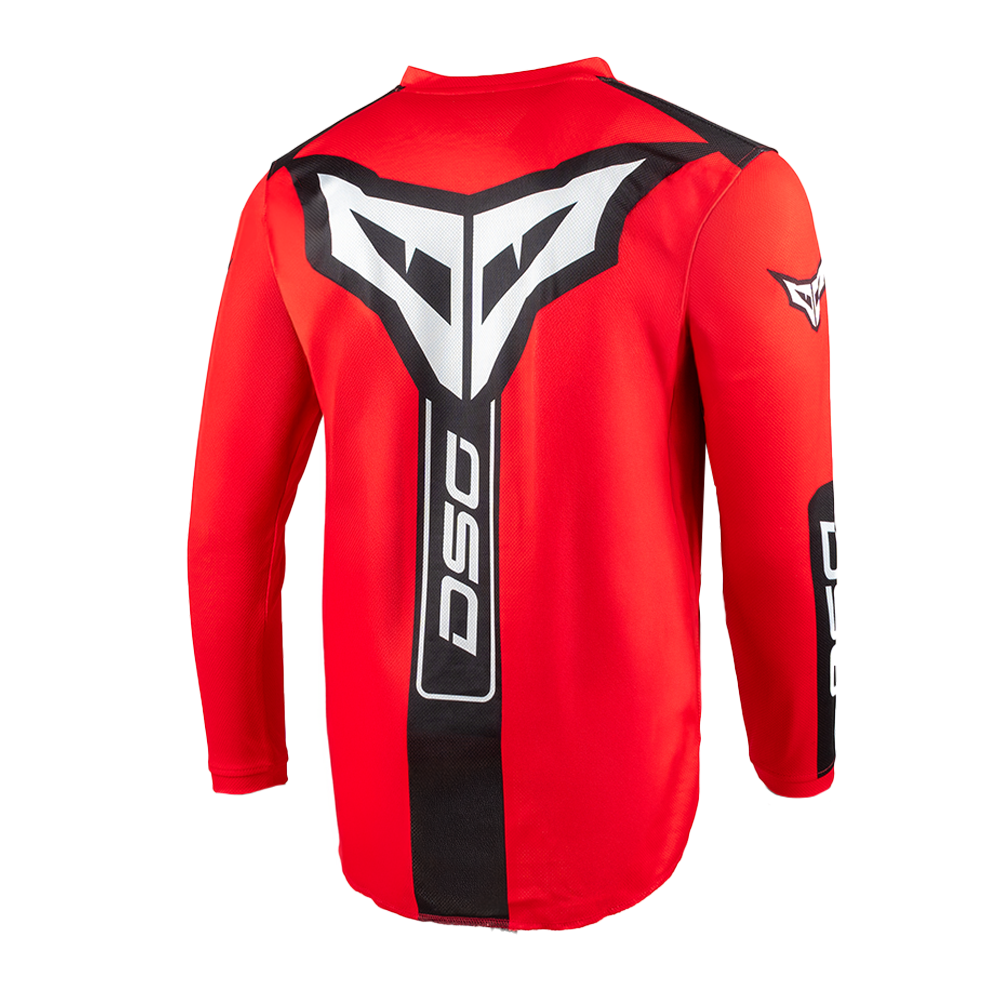 DSG ALPHA RACING JERSEY: RED BLACK planetdsg.com