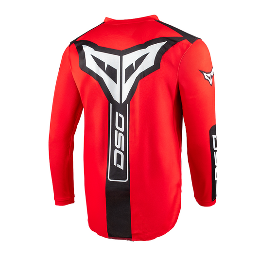 DSG ALPHA RACING JERSEY: RED BLACK planetdsg.com