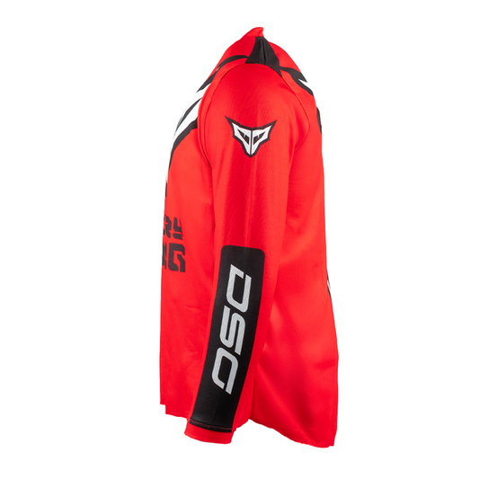 DSG ALPHA RACING JERSEY: RED BLACK planetdsg.com