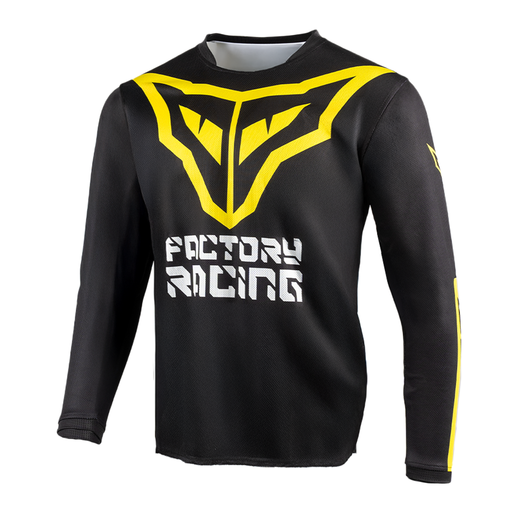 DSG ALPHA RACING JERSEY: BLACK YELLOW planetdsg.com