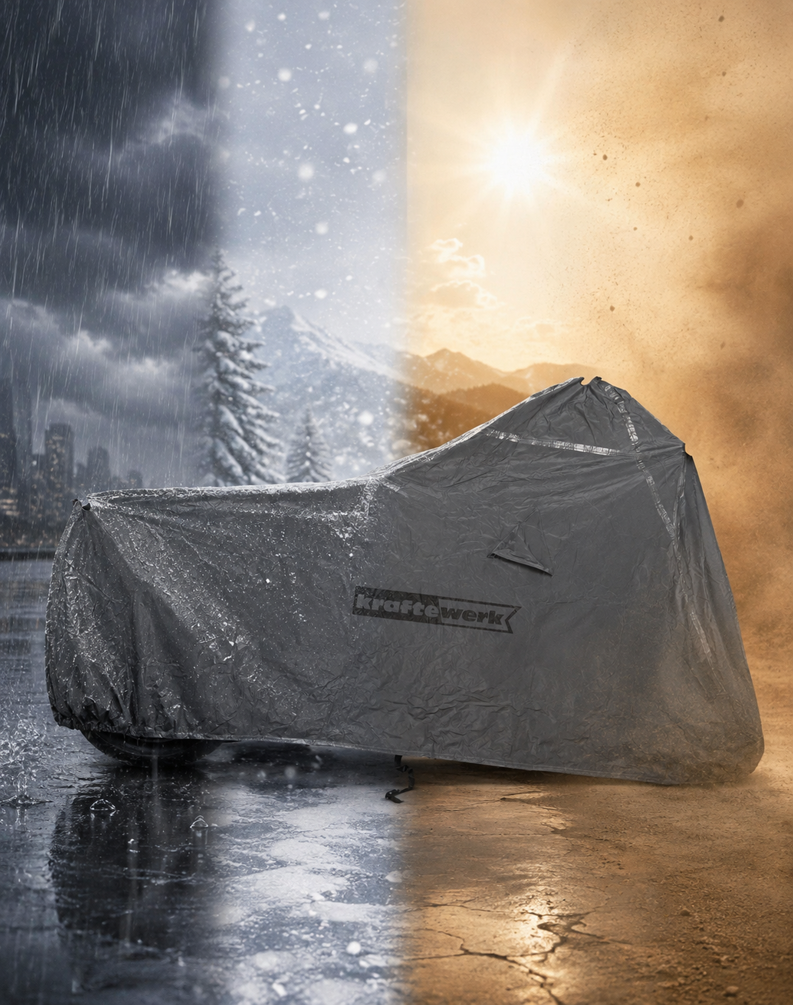 Kraftewerk Motorcycle Cover: LARGE