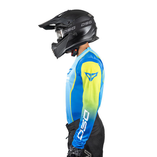 DSG FACTORY RACING JERSEY: AQUA BLUE planetdsg.com