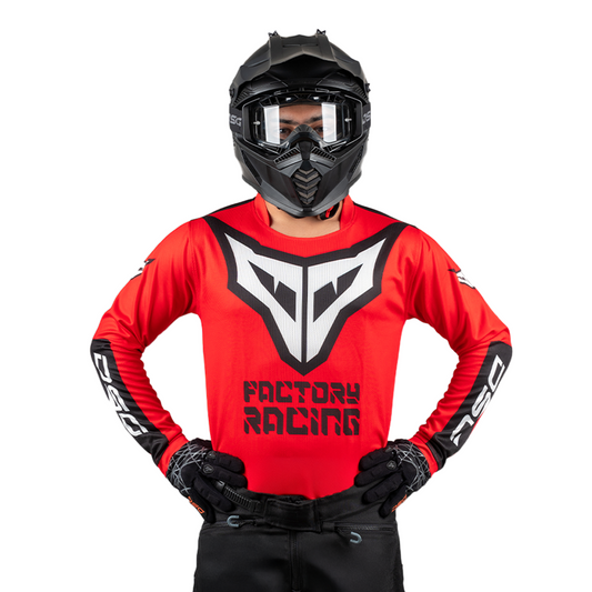 DSG ALPHA RACING JERSEY: RED BLACK planetdsg.com