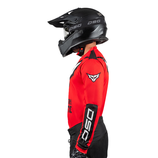 DSG ALPHA RACING JERSEY: RED BLACK planetdsg.com