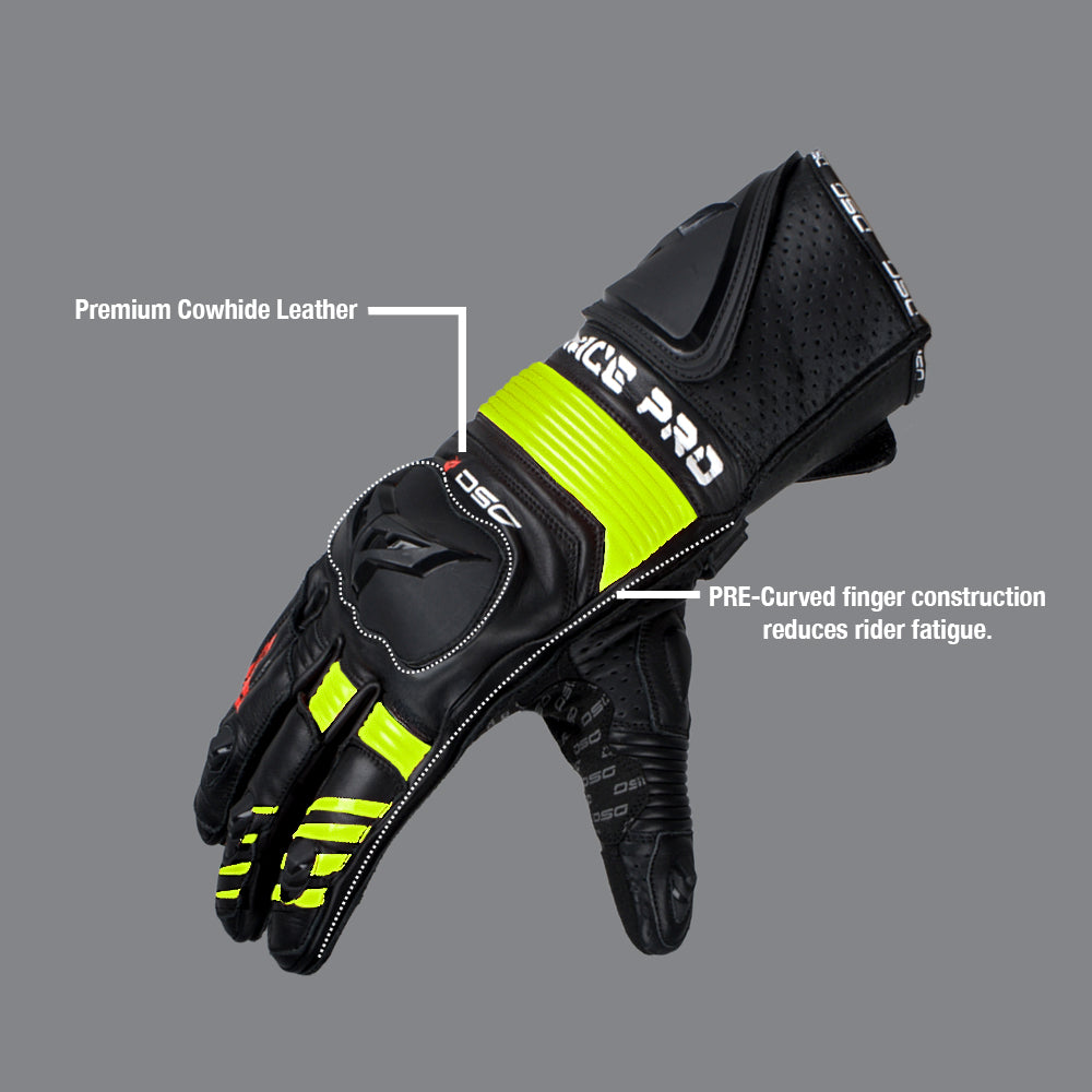 DSG RacePro Sport Riding Gloves