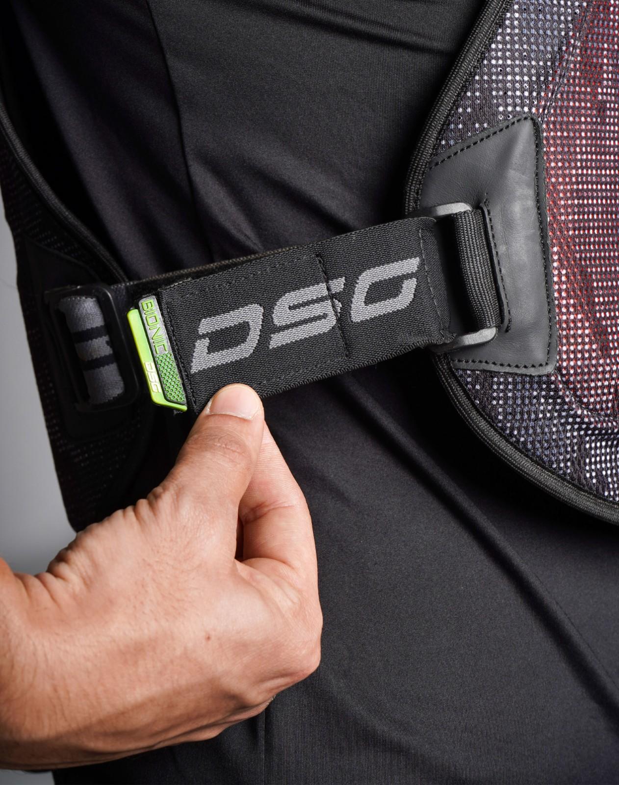 hook-and-loop waist strap on DSG Bionic ADV Jacket