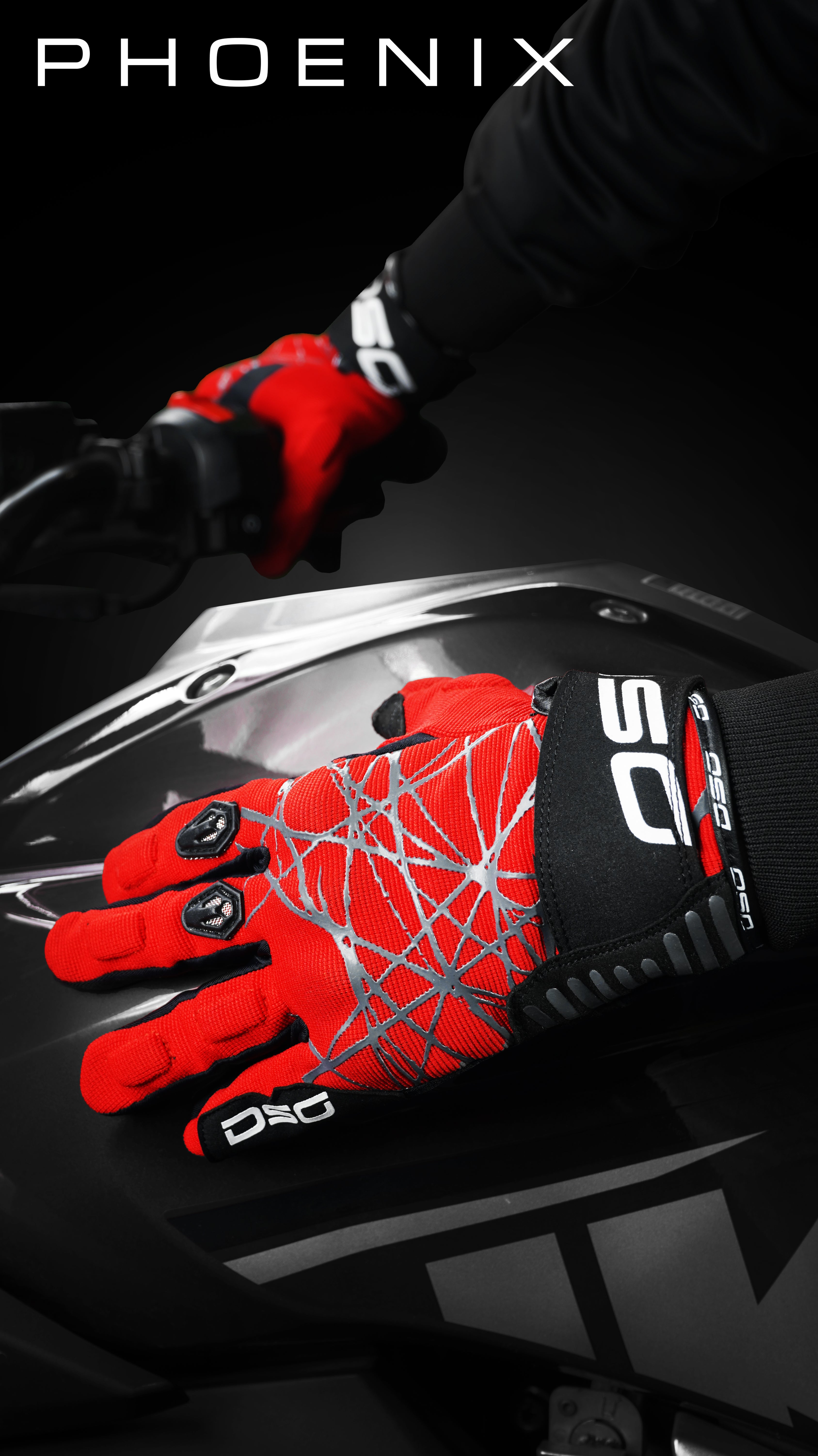 dsg phoenix air riding gloves