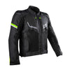 DSG Aire Riding Jacket Black Yellow Fluo