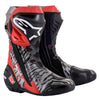 Alpinestars Supertech R Riding Boot Ltd Ed Diablo20 Black Gunmetal Red